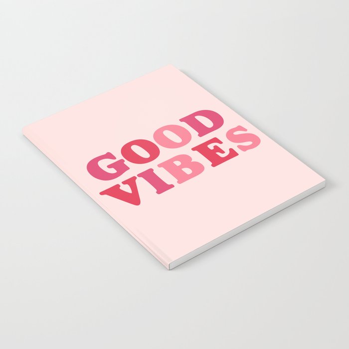 Good Vibes | Pink Notebook