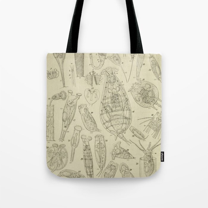 Microscopic Biology Tote Bag