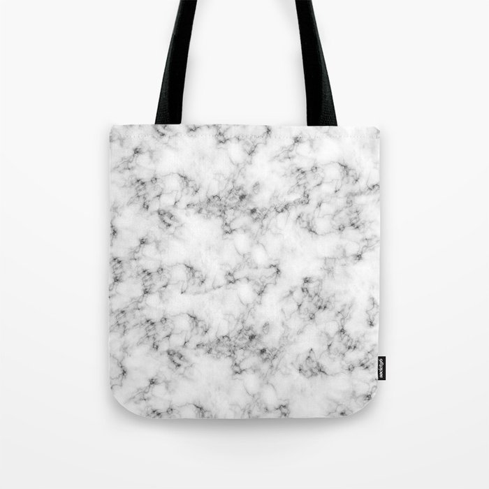 Real Marble Tote Bag by Grace | Society6