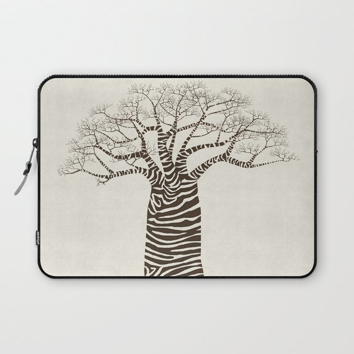 Zebra Tree Laptop Sleeve