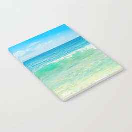 Ocean Blue Beach Dreams Notebook