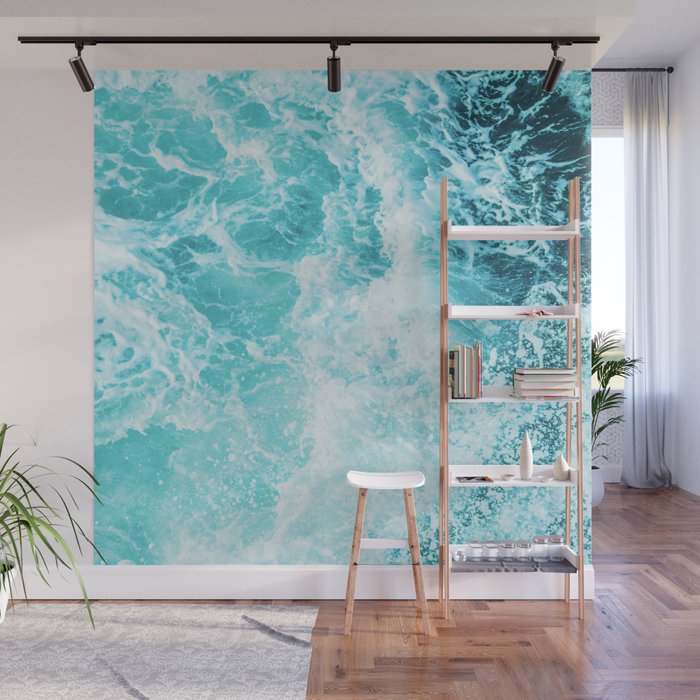 Perfect Sea Waves Wall Mural