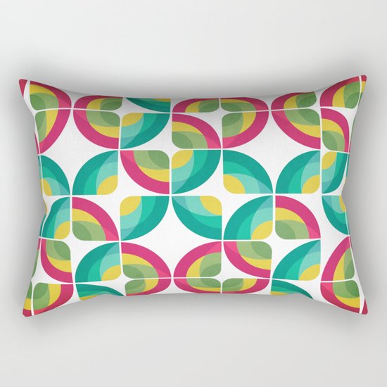 Passion Fruit Pattern Rectangular Pillow