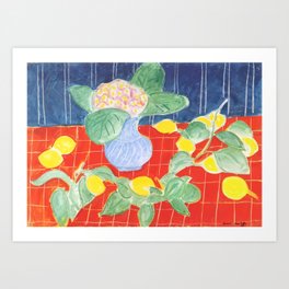Henri Matisse Still Life Composition with Lemons Art Print