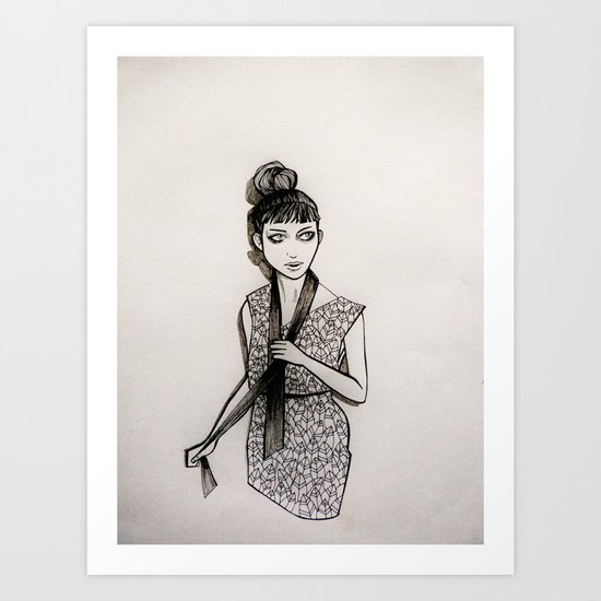 Grimes Art Print