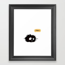 Sixtine is coming Framed Art Print