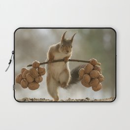 Squirrel the nut carrier Laptop Sleeve