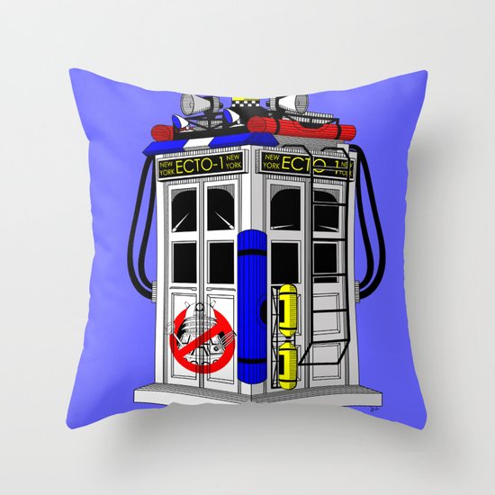 Tardis-1 Throw Pillow