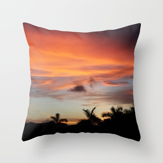 Sunset Throw Pillow