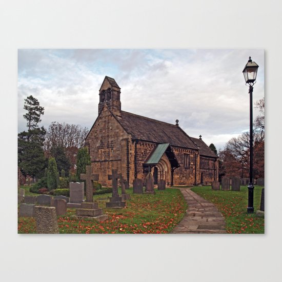 St John the Baptist, Adel Canvas Print