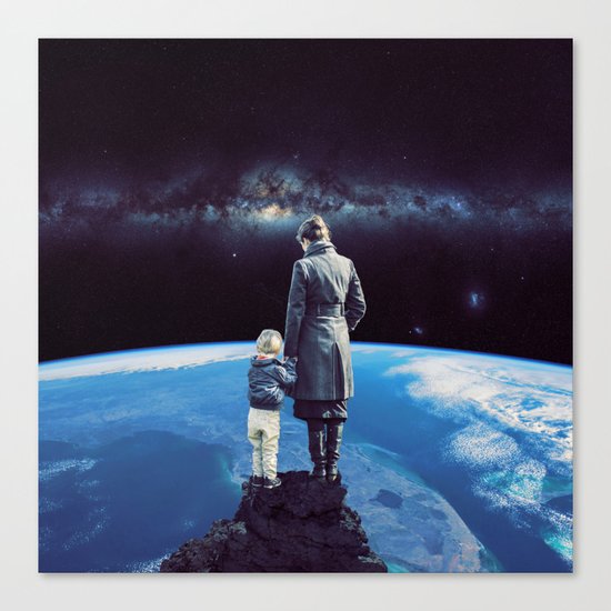 Where the moments are growing up! Canvas Print