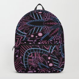 Neon Pride Series - Bisexual Mandala Backpack