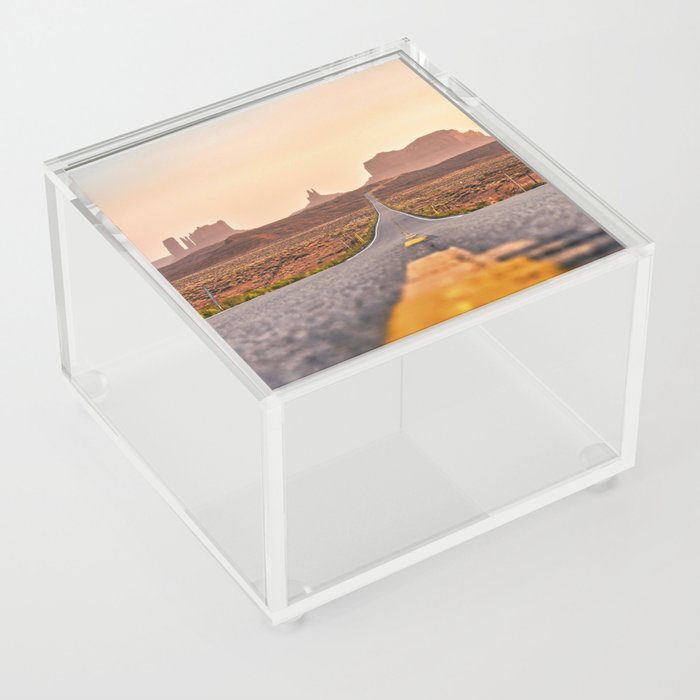 Road to Monument Valley Acrylic Box
