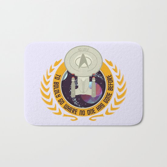 The Final Frontier Bath Mat