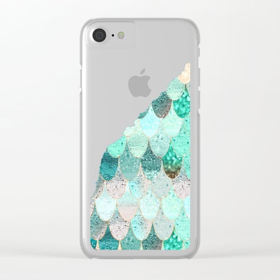 SUMMER MERMAID II Clear iPhone Case