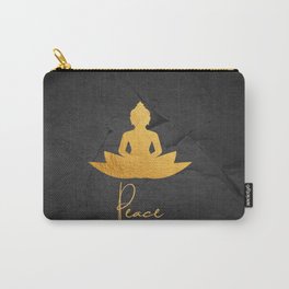 Gold Buddha 3 Carry-All Pouch