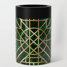 Art Deco design - velvet geo VII Can Cooler