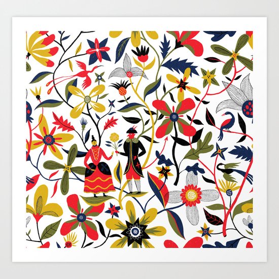 The Devil's Garden Art Print