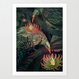 Flower Hunters Art Print