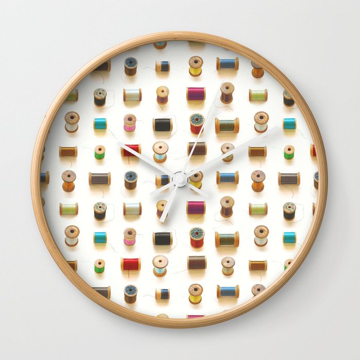 spools Wall Clock