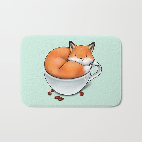 Foxuccino Bath Mat
