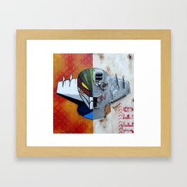 Half roboT Framed Art Print