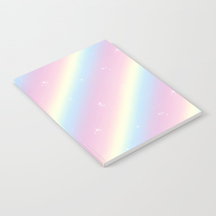 Rainbow Sparkles of Happiness Notebook
