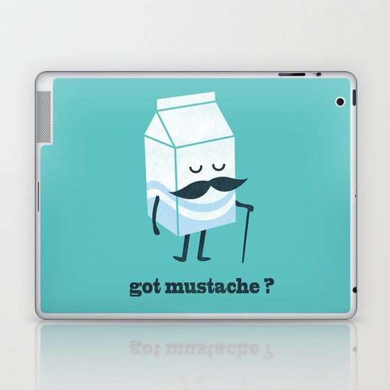 Got mustache? Laptop & iPad Skin