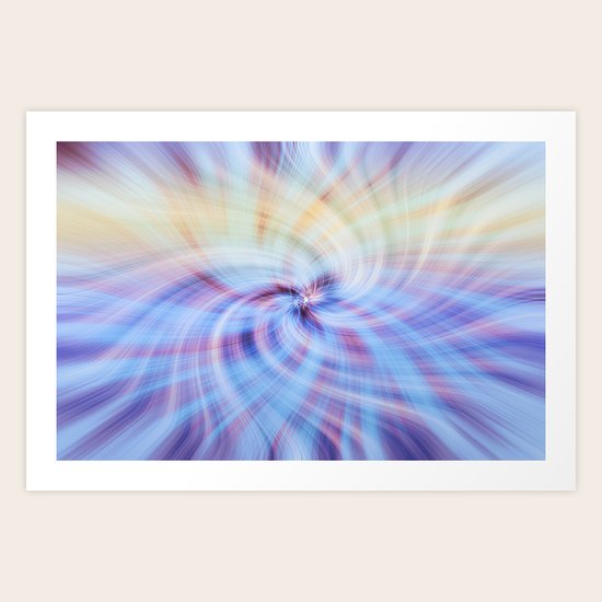 Abstract Twirl Art Print