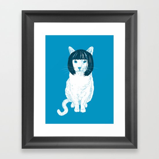 Bobcat. Framed Art Print
