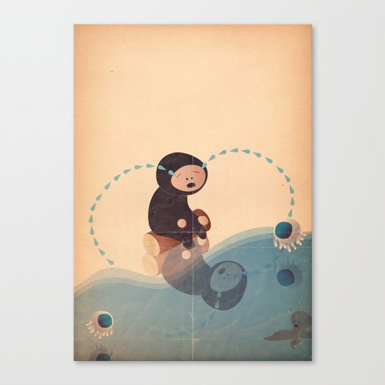 la crime Canvas Print