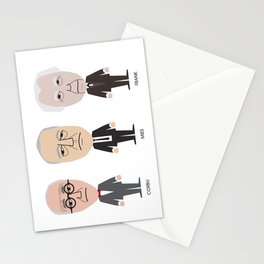 The Godfathers of Modern Architecture Stationery Cards