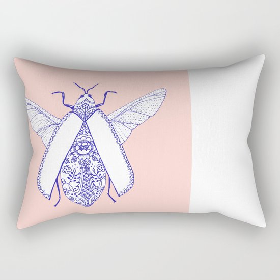 porcelaine bug Rectangular Pillow