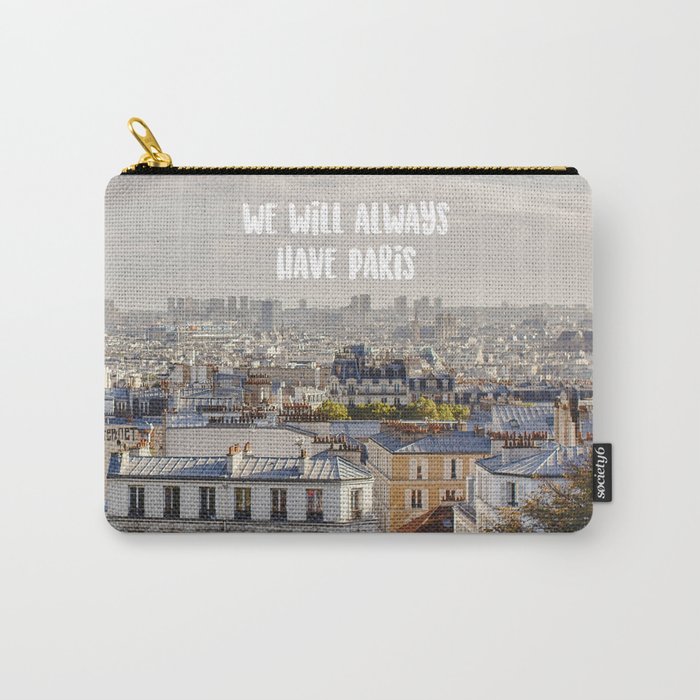 Paris Montmartre Carry-All Pouch