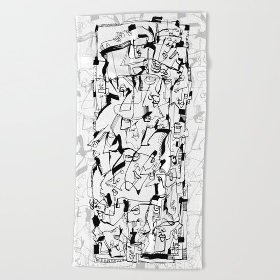 Sweet Confusion Beach Towel