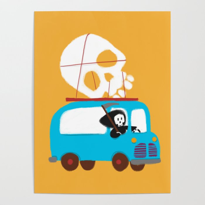Death on wheels Poster