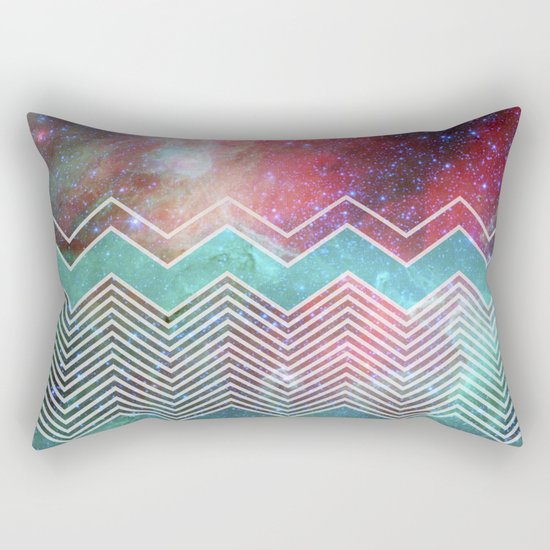 Chevron Galaxy Rectangular Pillow