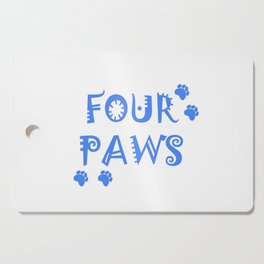 four paws Cutting Board
