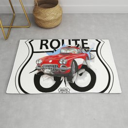 Route 66 USA Rug