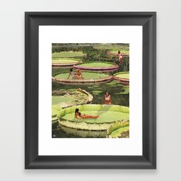 Valley of the Lily Framed Art Print