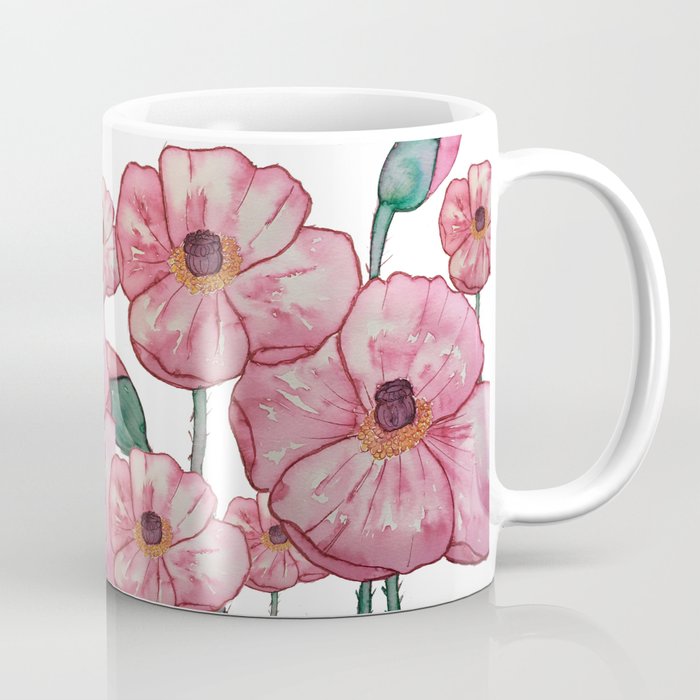 Poppy Flowers Coffee Mug