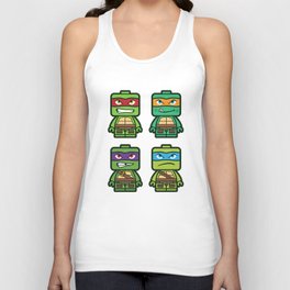 Chibi Ninja Turtles Tank Top