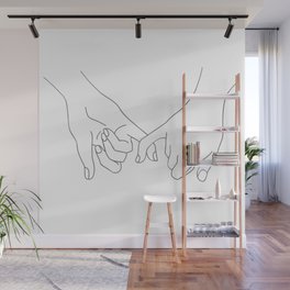 Pinky Promise Wall Mural