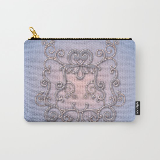 Rose Quartz Serenity Enblem Carry-All Pouch