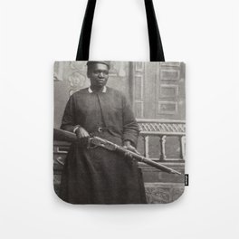 Mary Fields, First African-American Woman Mail Carrier Tote Bag
