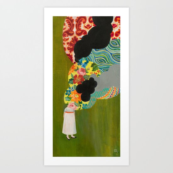 the Overwhelm Art Print