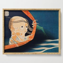 Kohala Koheiji - Katsuhika Hokusai Serving Tray