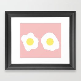 Eggy boobs Framed Art Print