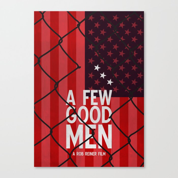 A Few Good Men - Minimalist Movie Poster Canvas Print