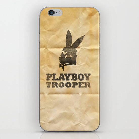 playboy trooper iPhone & iPod Skin